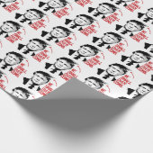 私達は櫛に ラッピングペーパー (角)