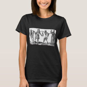 "私達は死"の黒のとTシャツ踊ります Tシャツ
