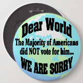 私達は残念です 缶バッジ (正面&裏面)