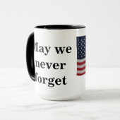 私達は決して忘れるように マグカップ (正面左)