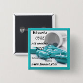 私達は治療を別の丸薬ボタン必要としません 缶バッジ (正面&裏面)
