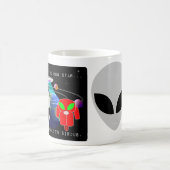 私達は犬星からあり、それはSirius.です コーヒーマグカップ (中央)