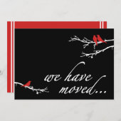 私達は発表を動かしました 案内状 (正面/裏面)