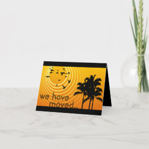 私達は発表を動かしました: sunscene 案内状