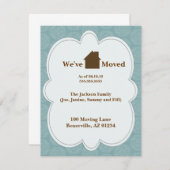 私達は発表カードを動かしています 案内状 (正面/裏面)