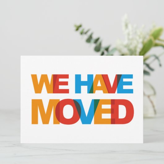 私達は発表カードを動かしました 案内状 (スタンド正面)