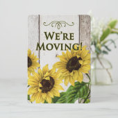 私達は発表レトロのヒマワリを動かしています 案内状 (スタンド正面)