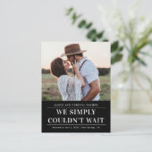 私達は知らせを待ちきれ結婚なかった ポストカード (スタンド正面)