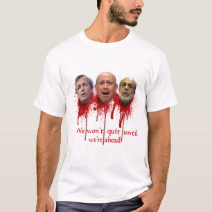 私達は私達が前方にあるまでやめません! Tシャツ