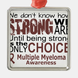 私達は私達が強いまで強いいかにか知りません メタルオーナメント