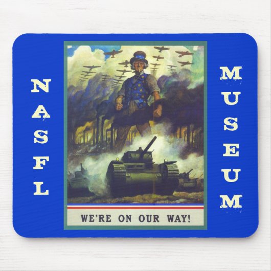 私達は私達の方法にあります マウスパッド (正面)