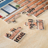 私達は移動新居の家の驚きです ジグソーパズル (側面)