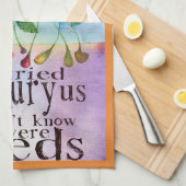 私達は種タオルでした キッチンタオル (四つ折り)