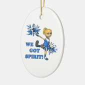 私達は精神を得ました セラミックオーナメント (左)