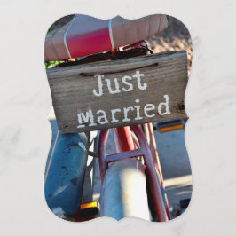 私達は結婚したなラスベガス発表駆け落ちします結婚式のです 案内状