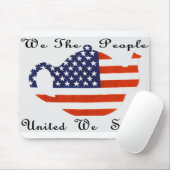 私達は統一されたな人々私達マウスパッドを立てます マウスパッド (マウス)