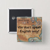私達は英語だけを話しません! 缶バッジ (正面&裏面)