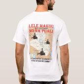 私達は軍隊のために飛びます Tシャツ (裏面)