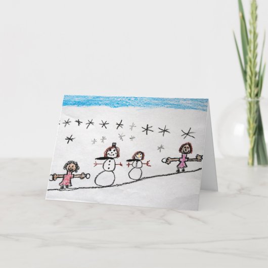 私達は雪を愛します シーズンカード (正面)