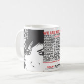 私達は99%のコーヒー・マグです コーヒーマグカップ (正面左)