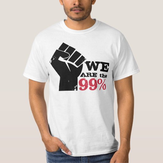 私達は99%のTシャツです Tシャツ (正面)