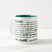 私達は…できました ツートーンマグカップ (正面左)