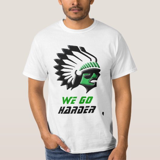 私達は!より懸命に行きます!! Tシャツ (正面)
