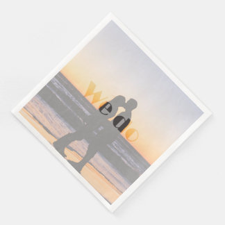 私達は-夏の結婚式のナプキン