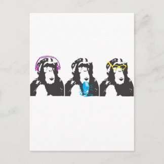 私達は、私達話します、私達見ます事を聞きます ポストカード