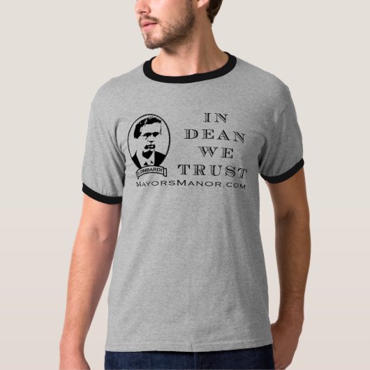 私達は- blkまたは灰色の信号器信頼します tシャツ (正面)