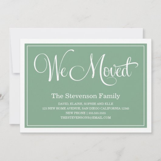 私達は%PIPE%の新しい住所発表を動かしました 案内状 (正面)