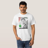 私達はBashar Assadを支えます! Tシャツ (正面フル)