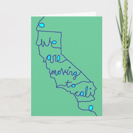 私達はcaliに動いています 案内状 (正面)