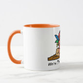 私達はFUGAWI -マグです マグカップ (左)