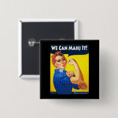 私達はMAHJそれできます! PIN 缶バッジ (正面&裏面)