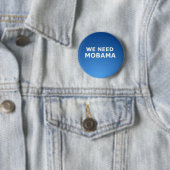 私達はMOBAMAボタンを必要とします 缶バッジ (インサイチュ)