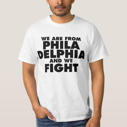 私達はPhillyです Tシャツ (正面)