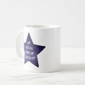 私達はstardustのすべて作りましたです コーヒーマグカップ (正面左)