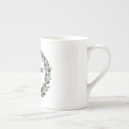 私達はYiaYiaのマグ愛します ボーンチャイナマグカップ (右)