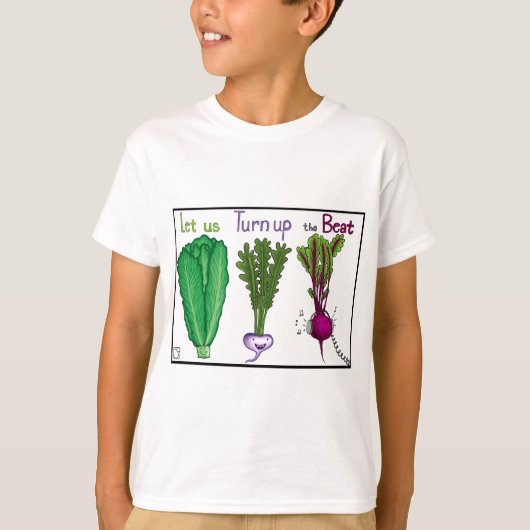 私達をビートの上で回ることを許可して下さい Tシャツ (正面)