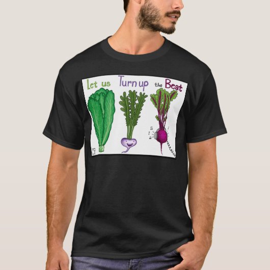 私達をビートの上で回ることを許可して下さい Tシャツ (正面)