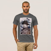 私達を一緒に前に進むことを許可して下さい Tシャツ (正面フル)