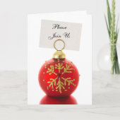 私達を休日の招待カード結合して下さい 招待状 (正面)