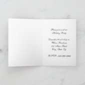 私達を休日の招待カード結合して下さい 招待状 (内部)