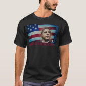 私達を信じることができます変えて下さい Tシャツ (正面)