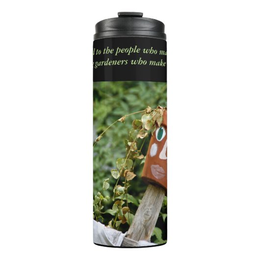 私達を幸せにさせる人々に感謝していて下さいあって下さい タンブラー (正面)