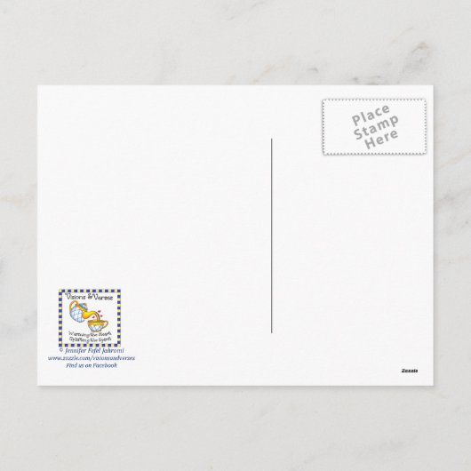 私達を感謝している感動的な郵便はがきがあることを許可して下さい シーズンポストカード (裏面)