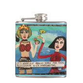 私達を解決します実際に堅いフラスコ フラスク (正面)