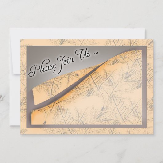 私達を誕生日のパーティの招待状結合して下さい 招待状 (正面)