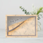 私達を誕生日のパーティの招待状結合して下さい 招待状 (スタンド正面)